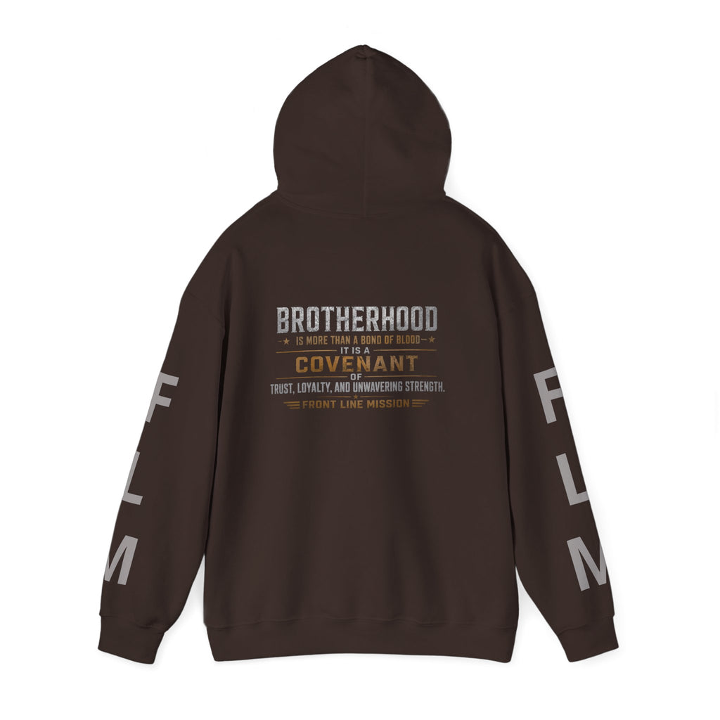 Front Line Mission Brotherhood Hoodie — Covenant Veteran Support Pullover