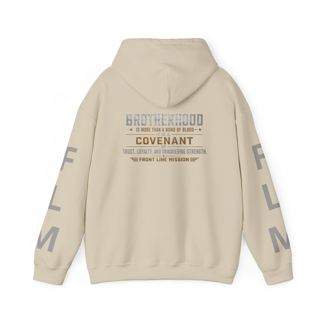 Front Line Mission Brotherhood Hoodie — Covenant Veteran Support Pullover
