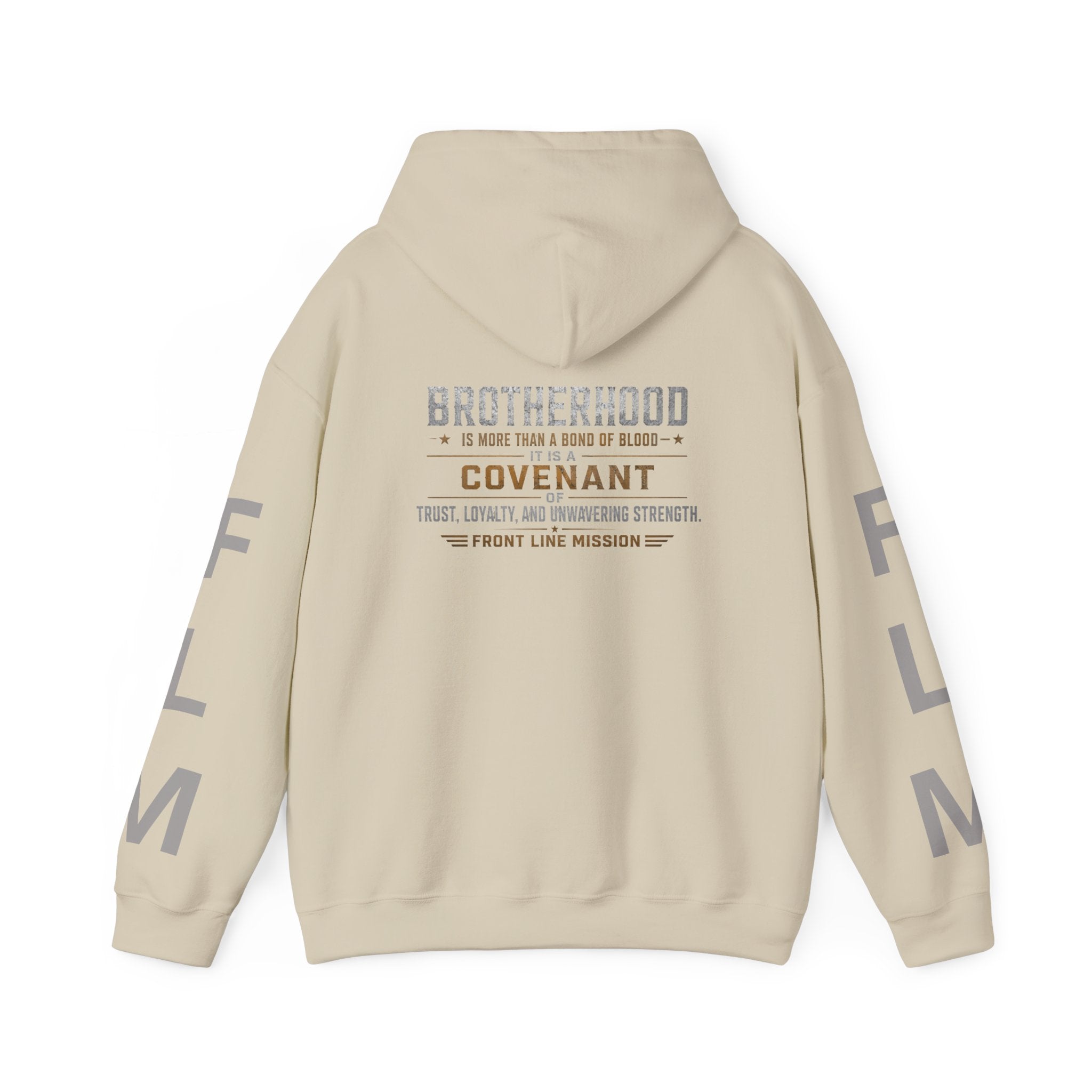 Front Line Mission Brotherhood Hoodie — Covenant Veteran Support Pullover