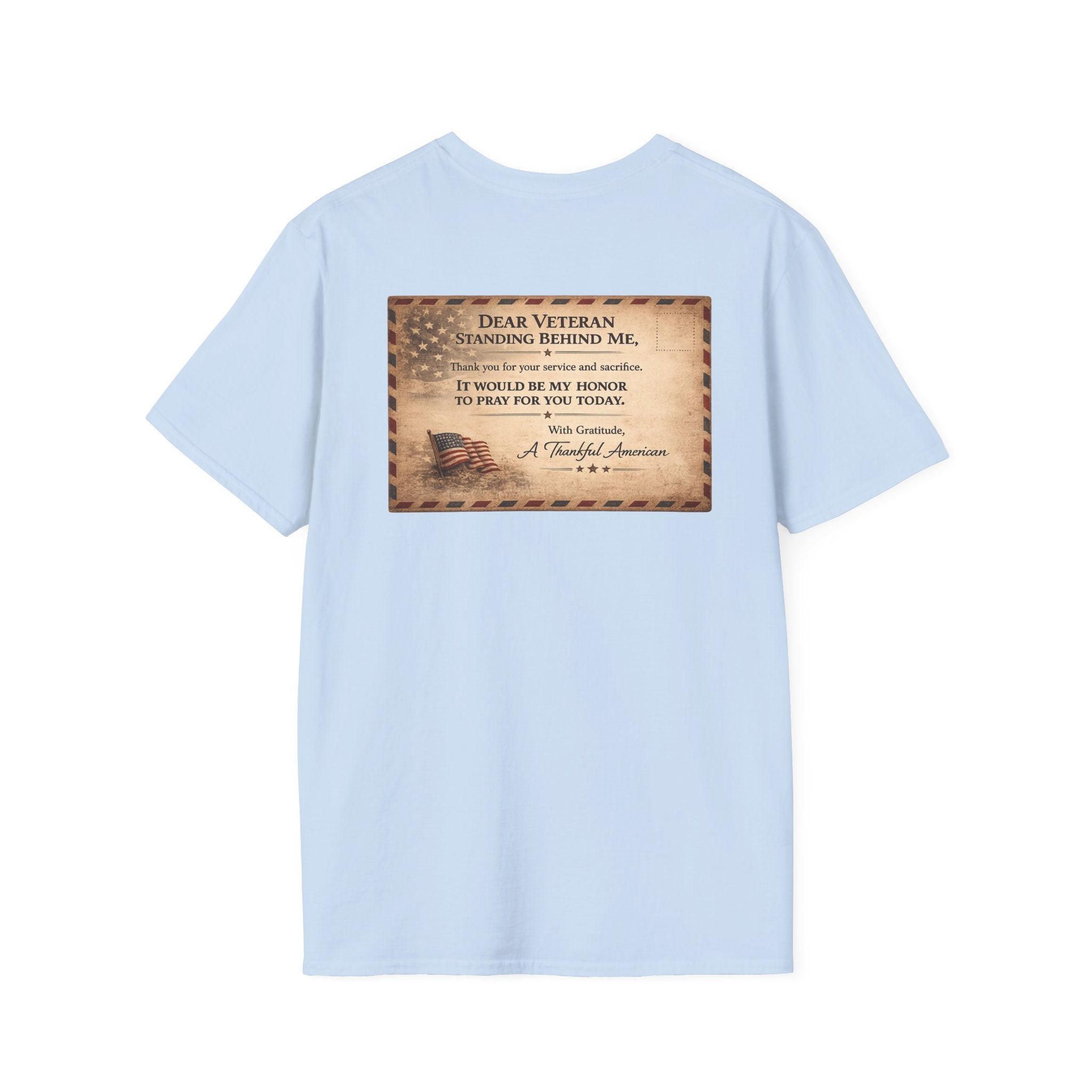 Front Line Mission Logo T‑Shirt — Minimal Small Chest Graphic