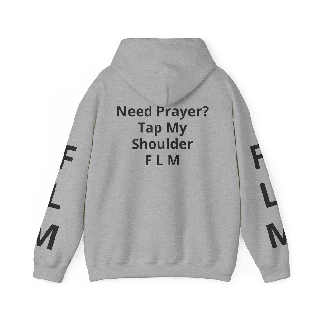Front Line Mission Florida Hoodie — 'Need. Pray. Tap My Shoulder' Relief Support Hoodie