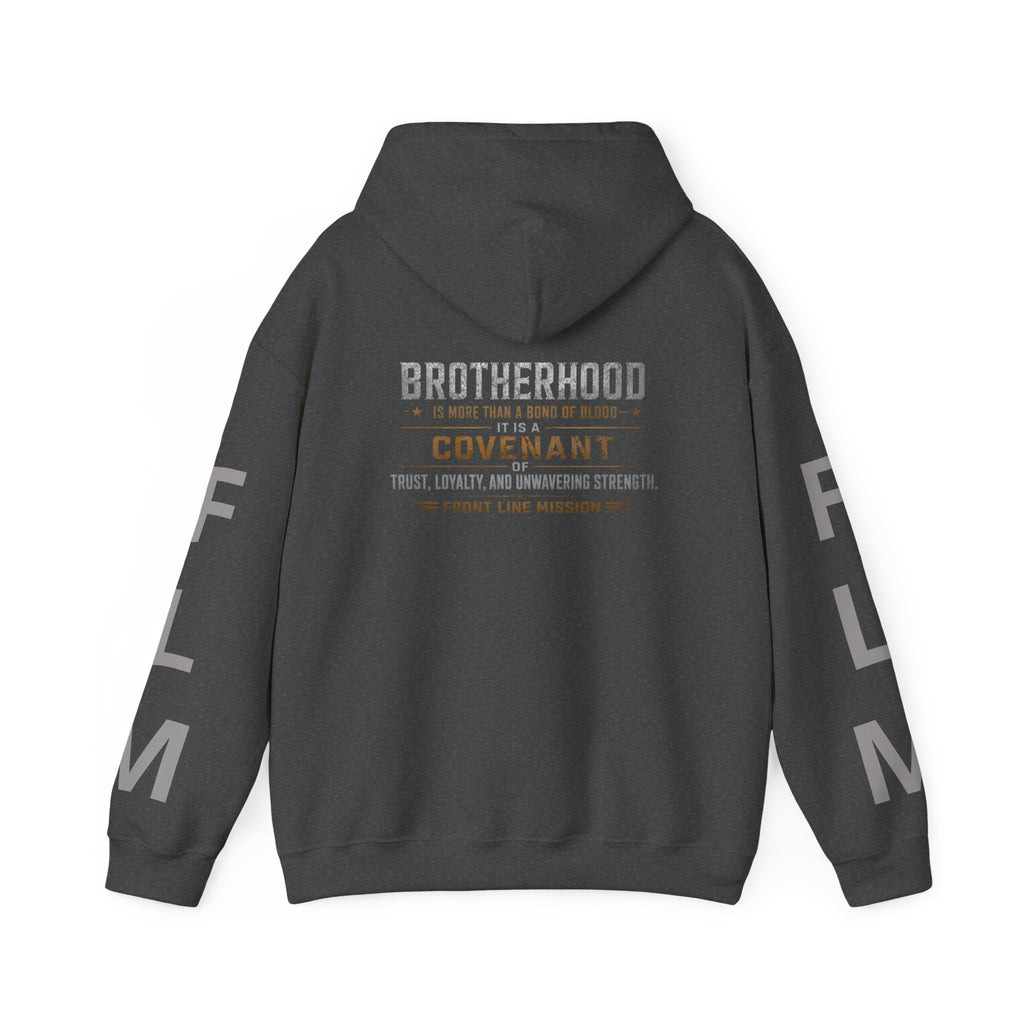 Front Line Mission Brotherhood Hoodie — Covenant Veteran Support Pullover