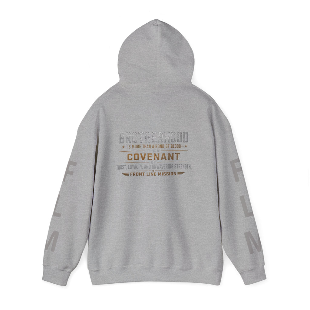 Front Line Mission Brotherhood Hoodie — Covenant Veteran Support Pullover