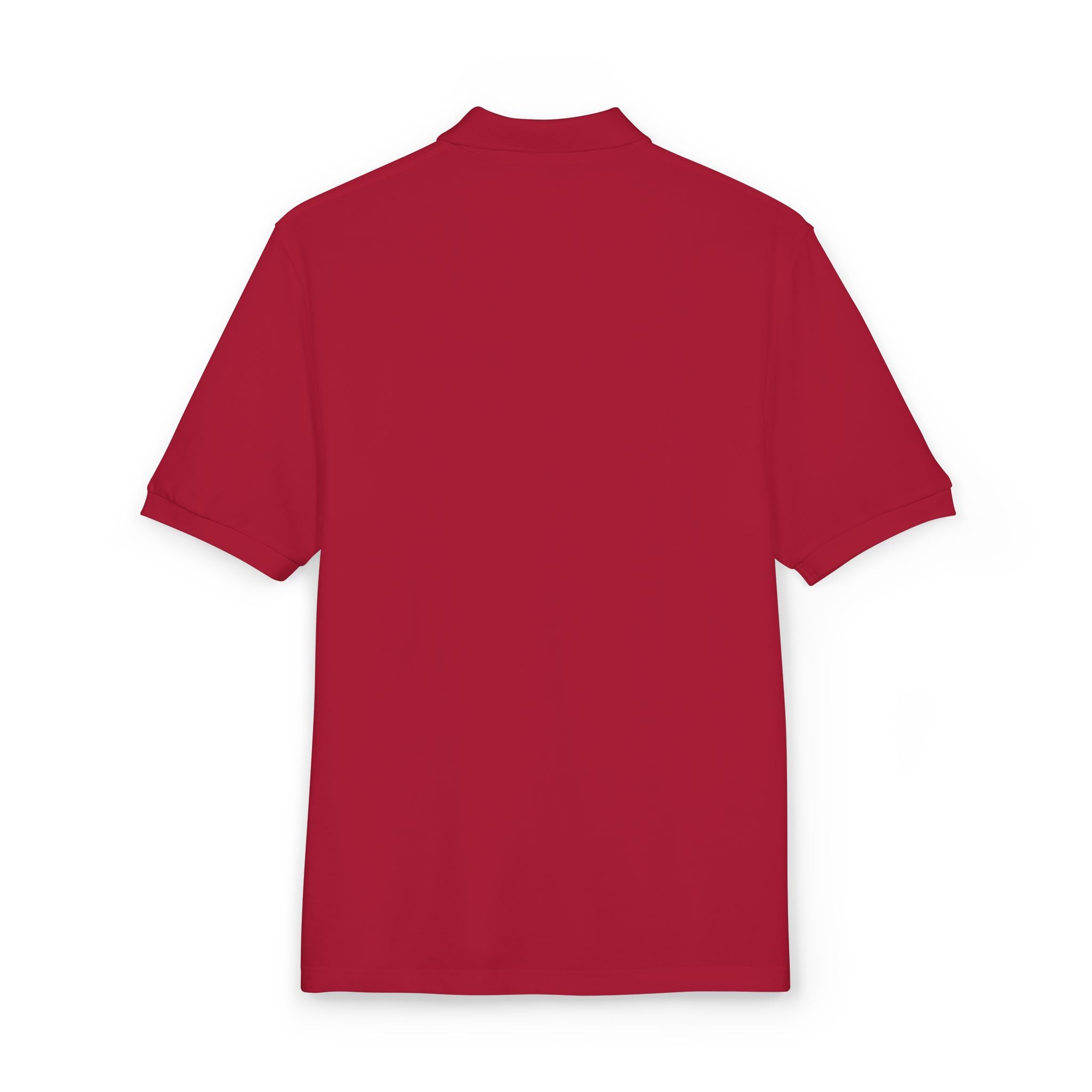 Florida Floral Map Embroidered Polo Shirt
