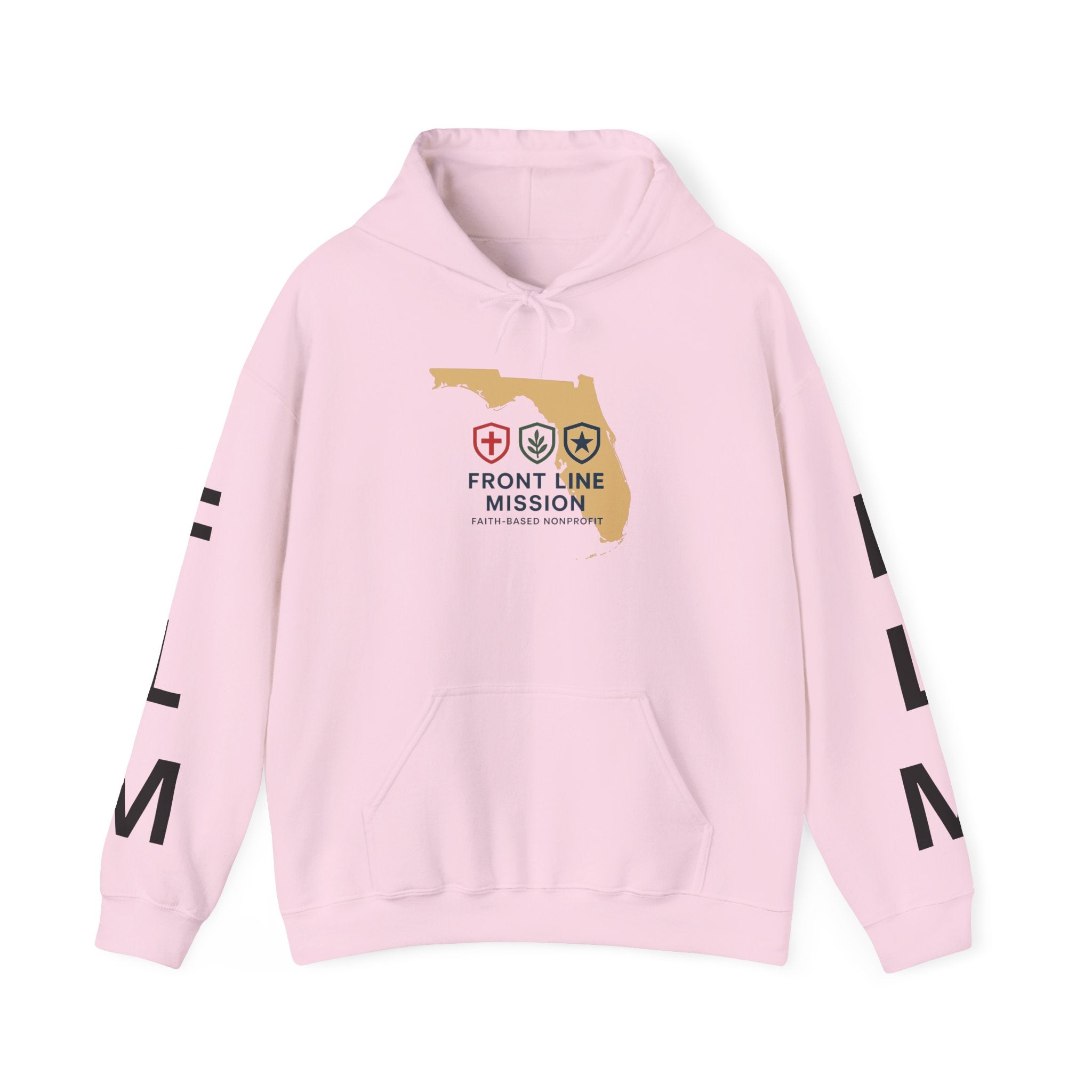 Front Line Mission Florida Hoodie — 'Need. Pray. Tap My Shoulder' Relief Support Hoodie