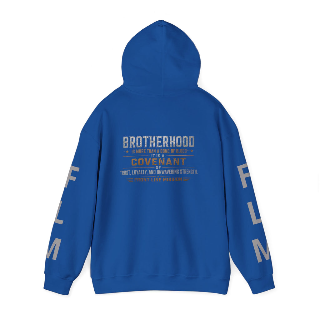 Front Line Mission Brotherhood Hoodie — Covenant Veteran Support Pullover