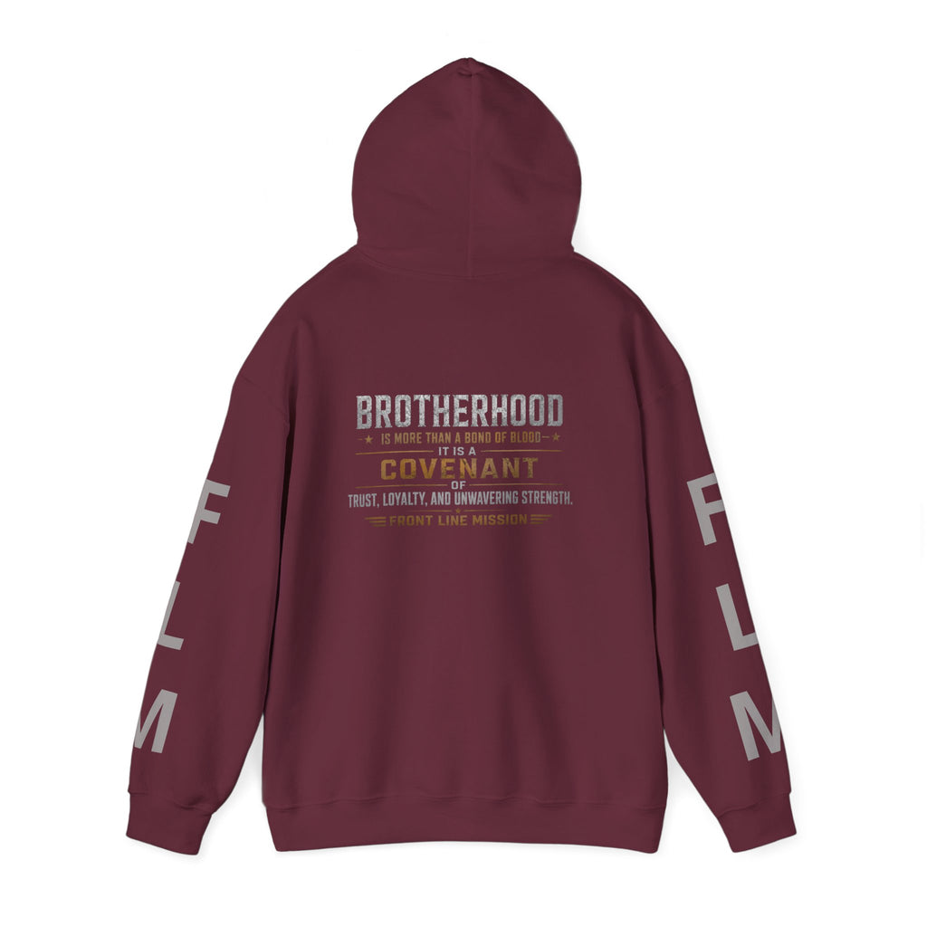 Front Line Mission Brotherhood Hoodie — Covenant Veteran Support Pullover