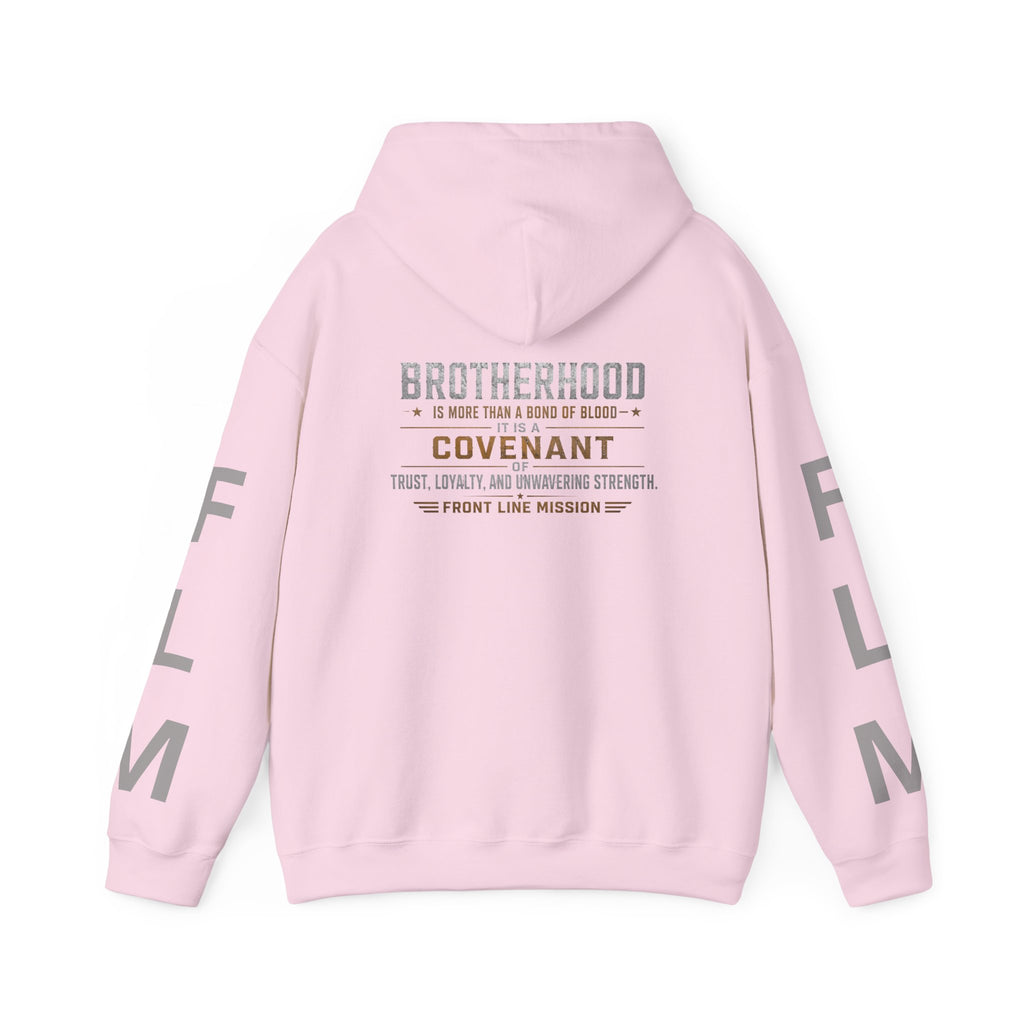 Front Line Mission Brotherhood Hoodie — Covenant Veteran Support Pullover