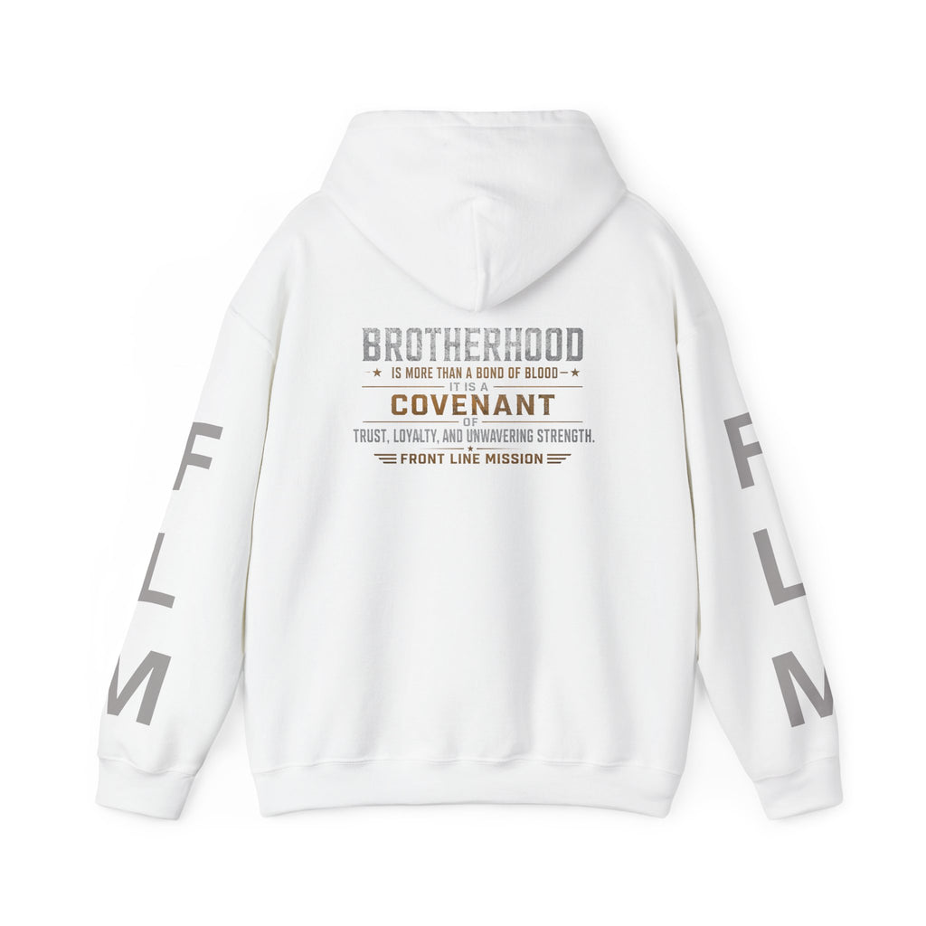 Front Line Mission Brotherhood Hoodie — Covenant Veteran Support Pullover