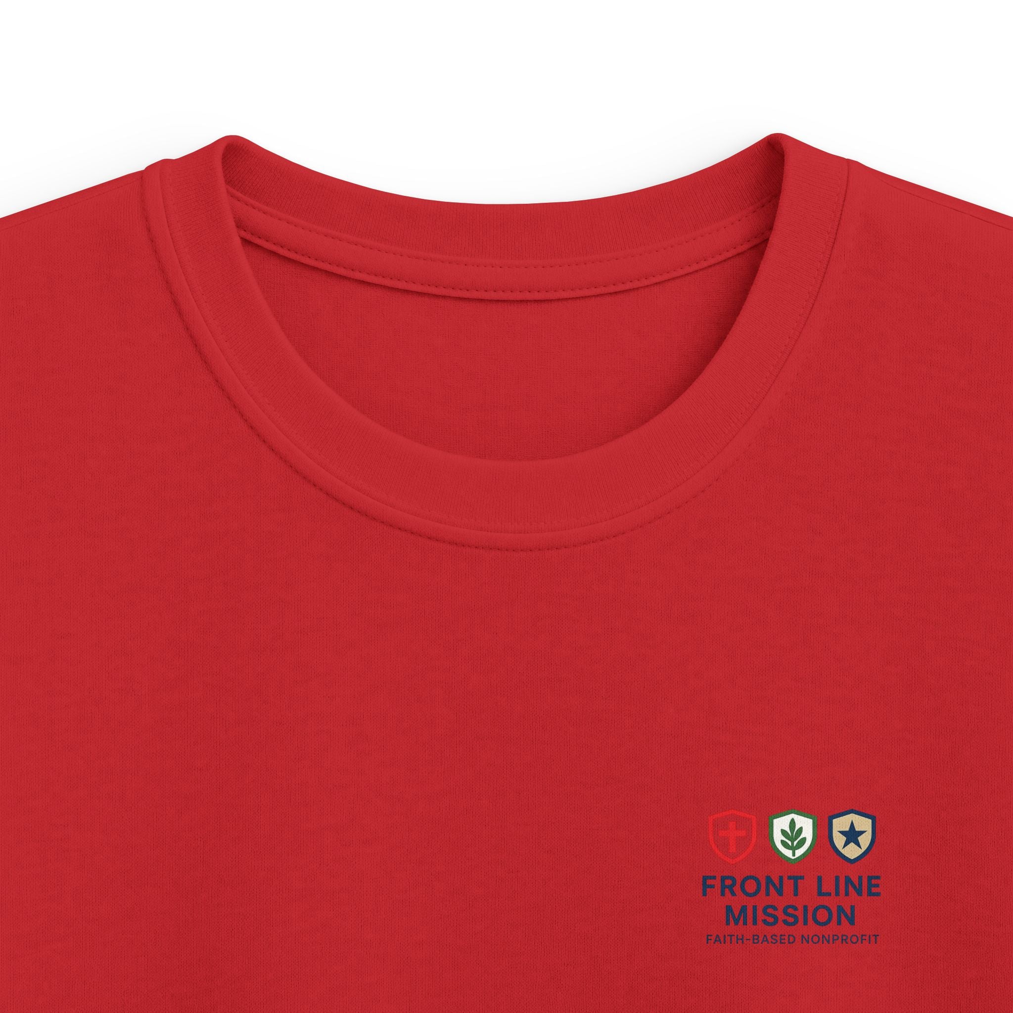 At Front Line Mission Kids T‑Shirt — First Responders Tribute Tee