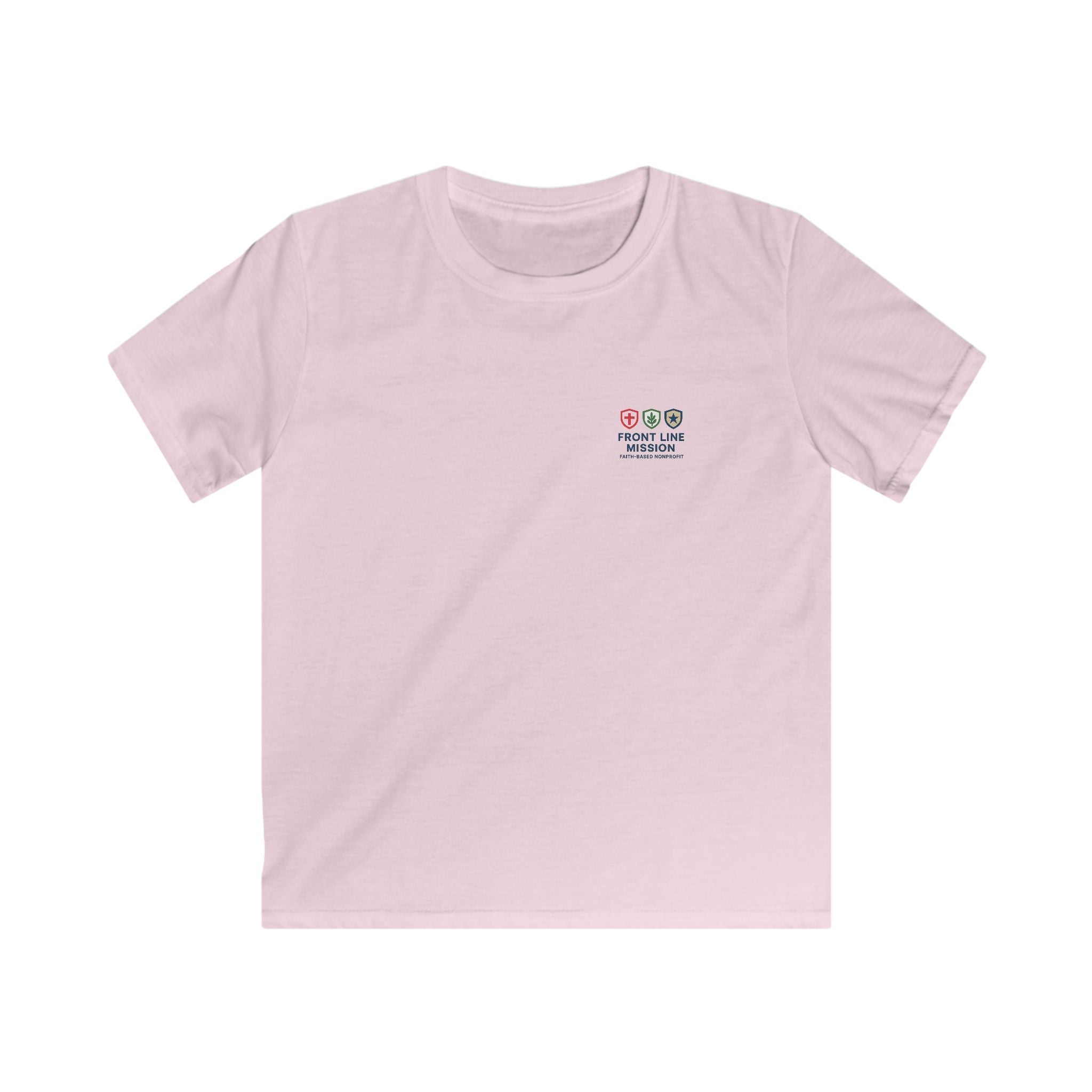 At Front Line Mission Kids T‑Shirt — First Responders Tribute Tee