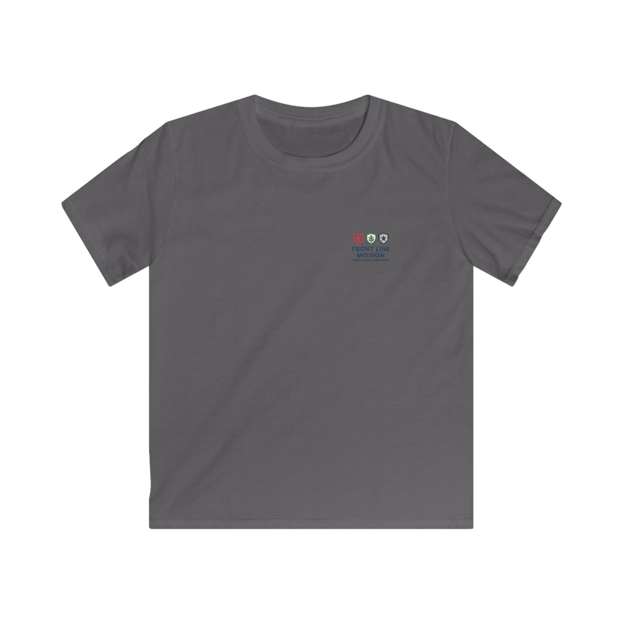 At Front Line Mission Kids T‑Shirt — First Responders Tribute Tee