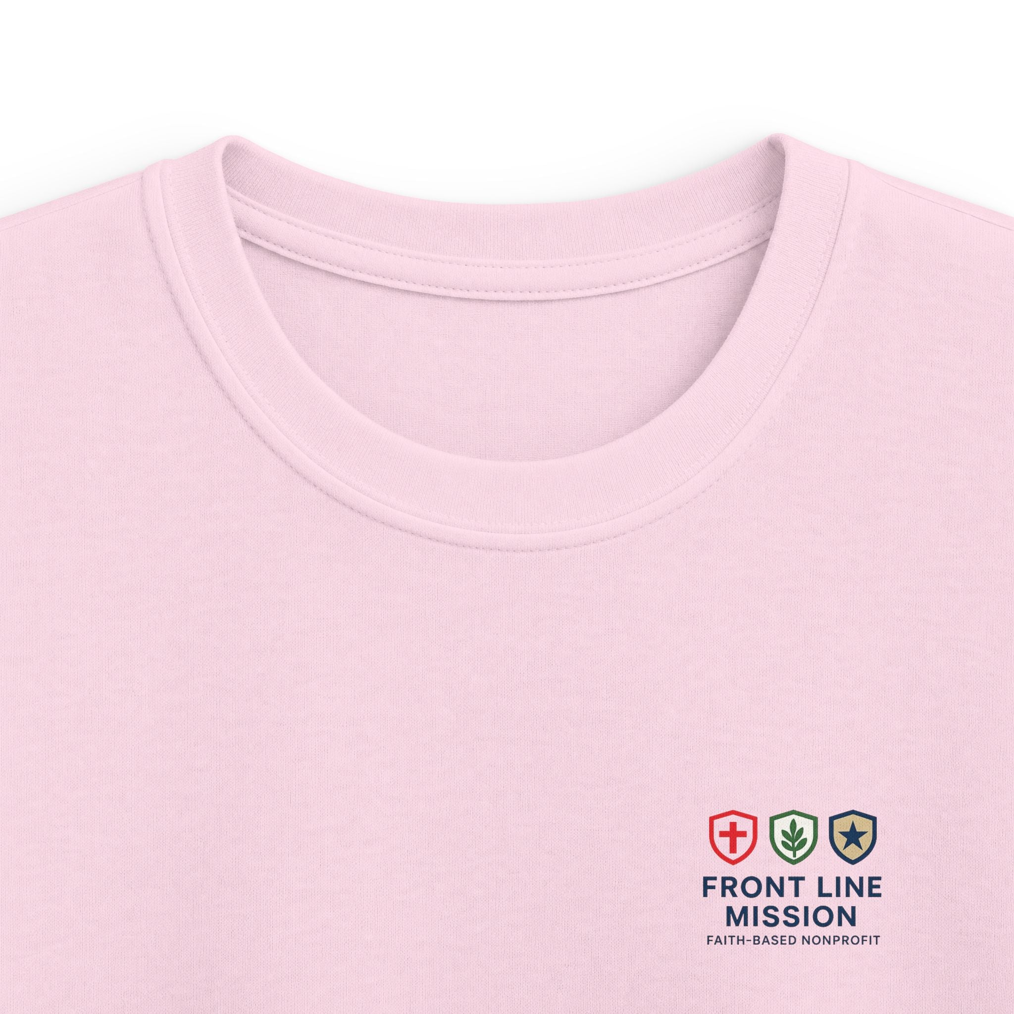 At Front Line Mission Kids T‑Shirt — First Responders Tribute Tee