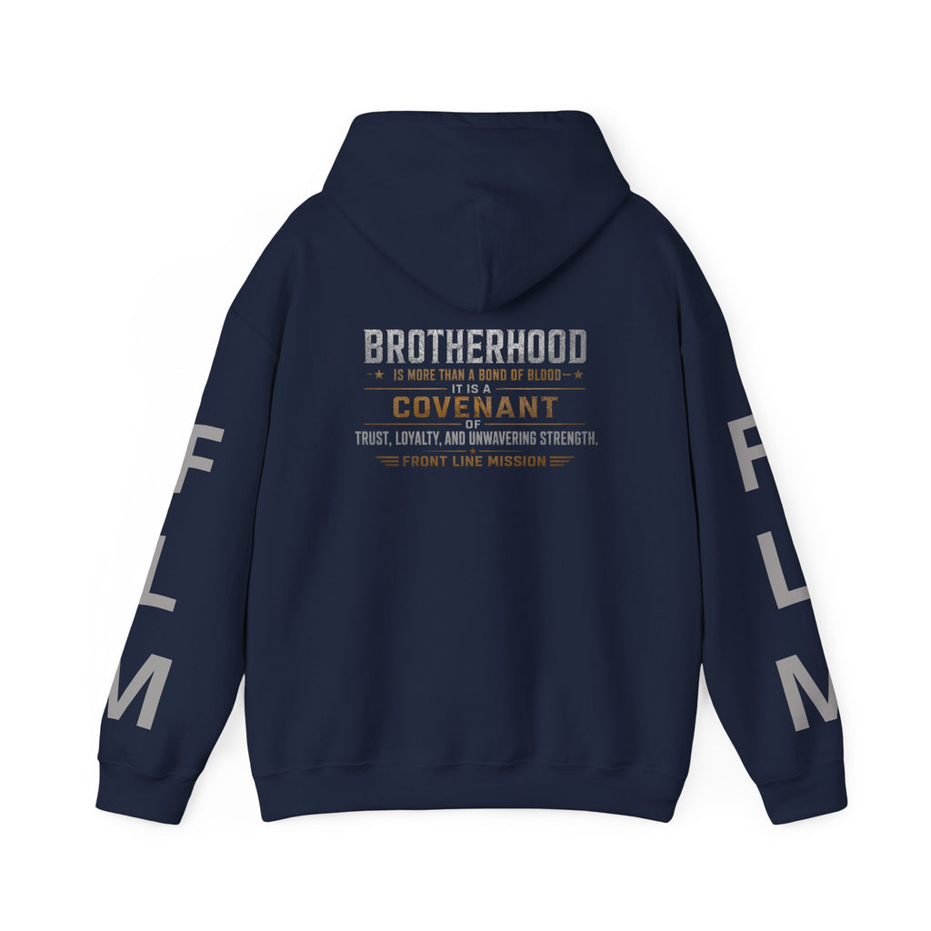Front Line Mission Brotherhood Hoodie — Covenant Veteran Support Pullover