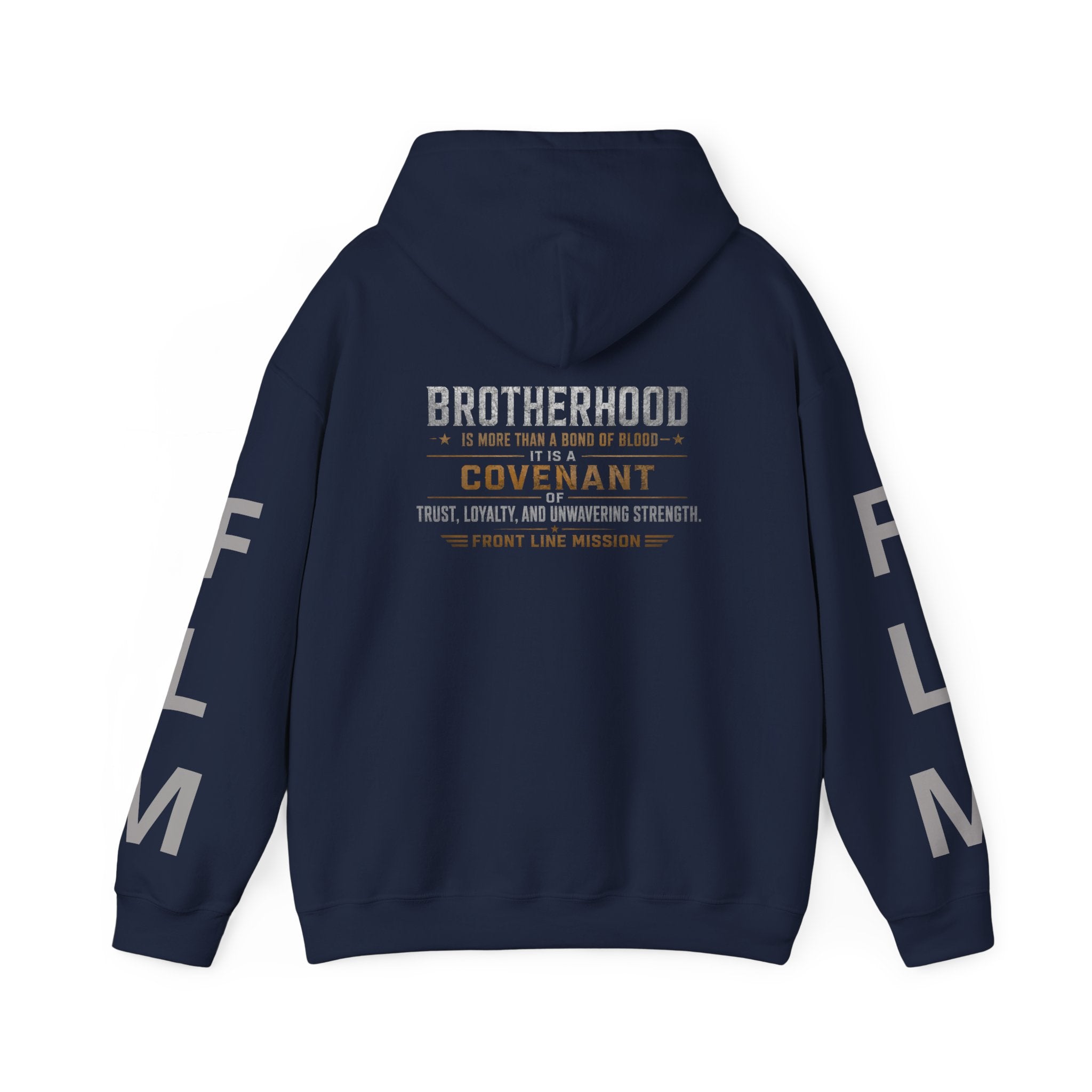 Front Line Mission Brotherhood Hoodie — Covenant Veteran Support Pullover