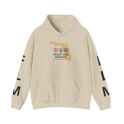Front Line Mission Florida Hoodie — 'Need. Pray. Tap My Shoulder' Relief Support Hoodie