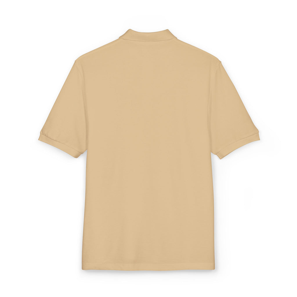 Florida Floral Map Embroidered Polo Shirt