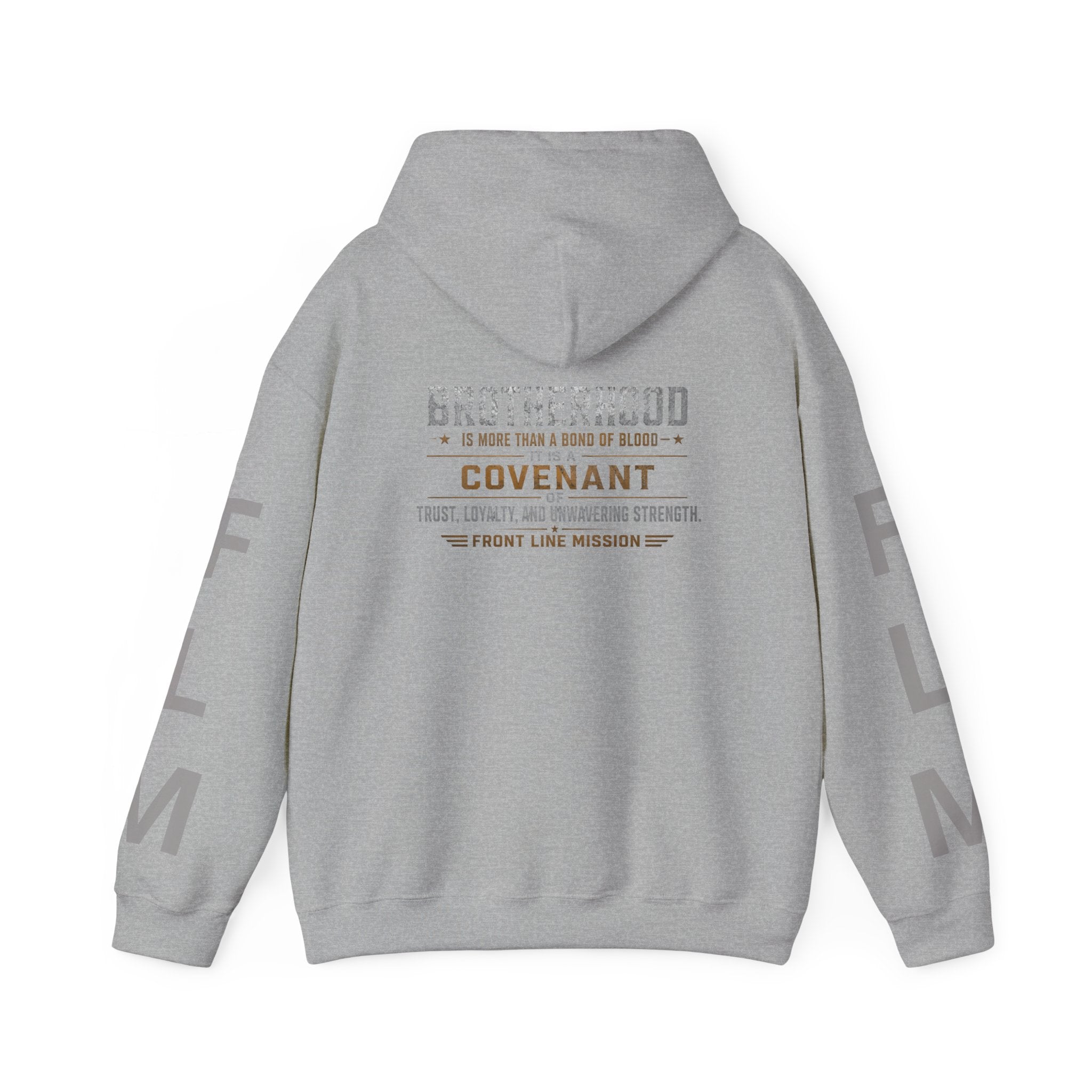 Front Line Mission Brotherhood Hoodie — Covenant Veteran Support Pullover