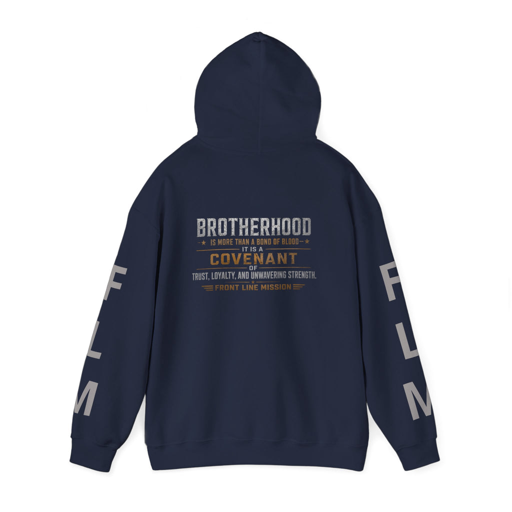 Front Line Mission Brotherhood Hoodie — Covenant Veteran Support Pullover