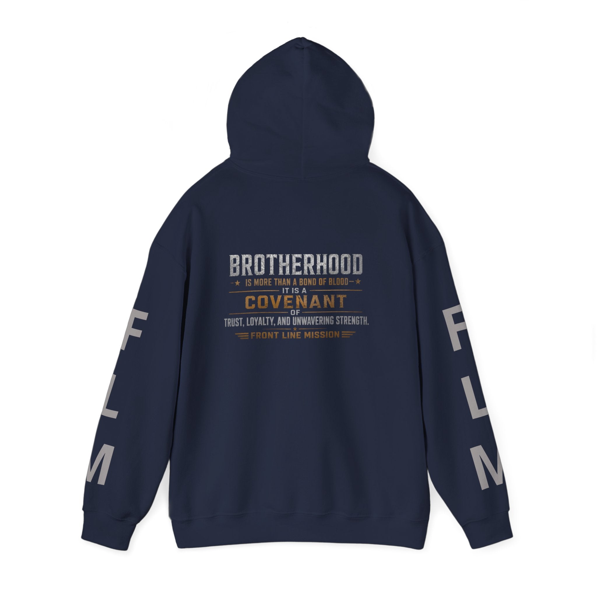 Front Line Mission Brotherhood Hoodie — Covenant Veteran Support Pullover