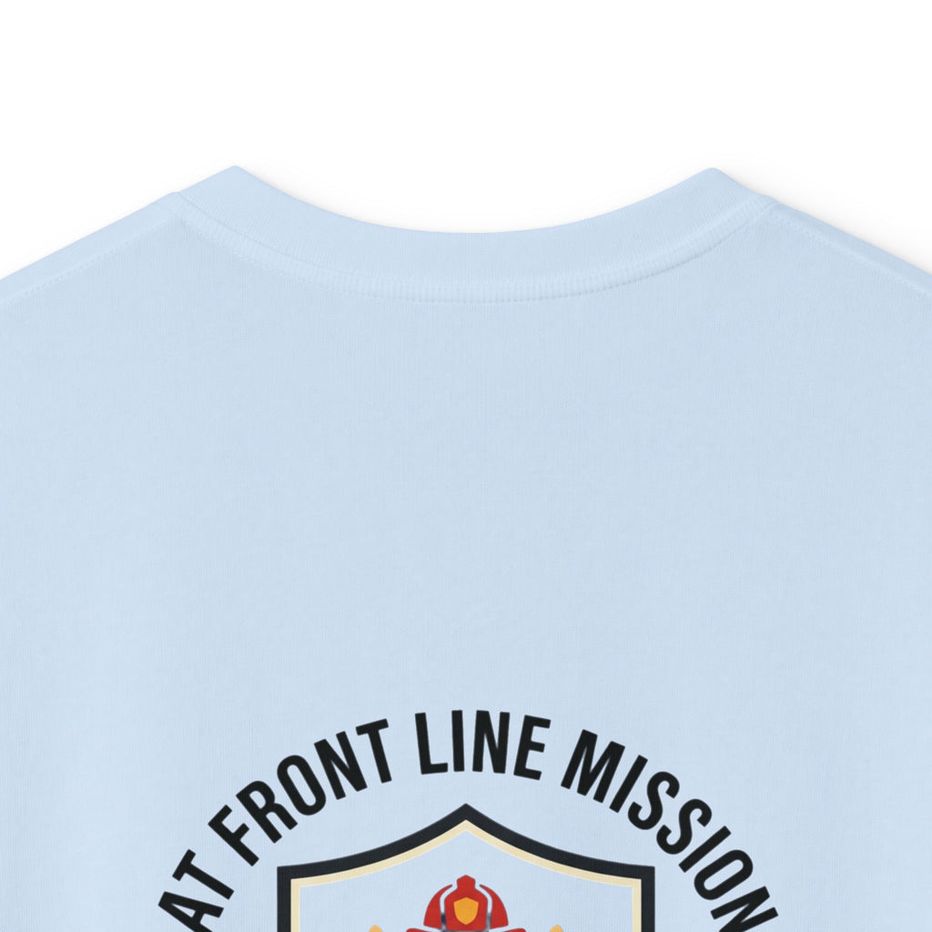 At Front Line Mission Kids T‑Shirt — First Responders Tribute Tee