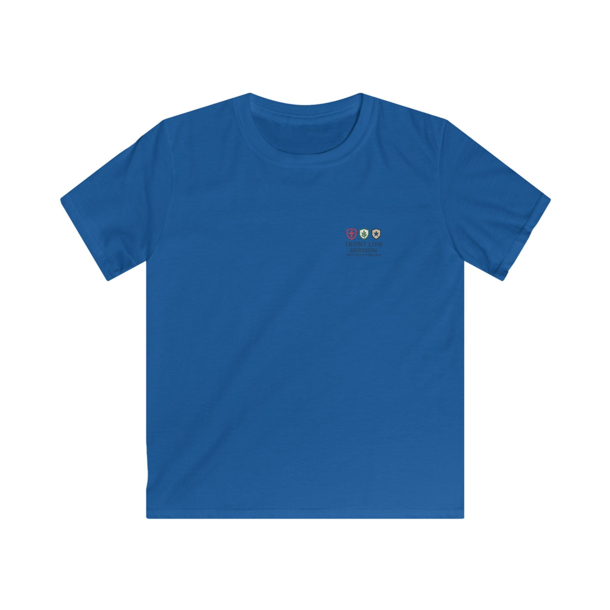 At Front Line Mission Kids T‑Shirt — First Responders Tribute Tee