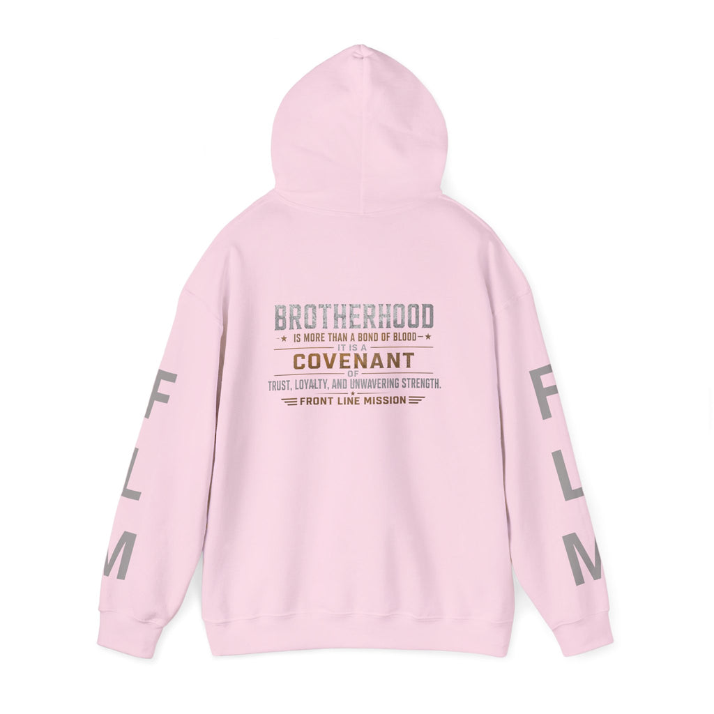 Front Line Mission Brotherhood Hoodie — Covenant Veteran Support Pullover