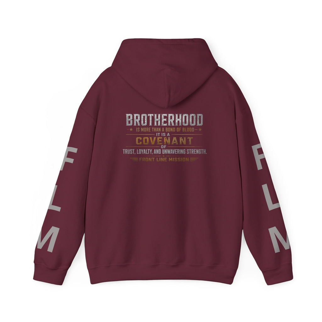Front Line Mission Brotherhood Hoodie — Covenant Veteran Support Pullover