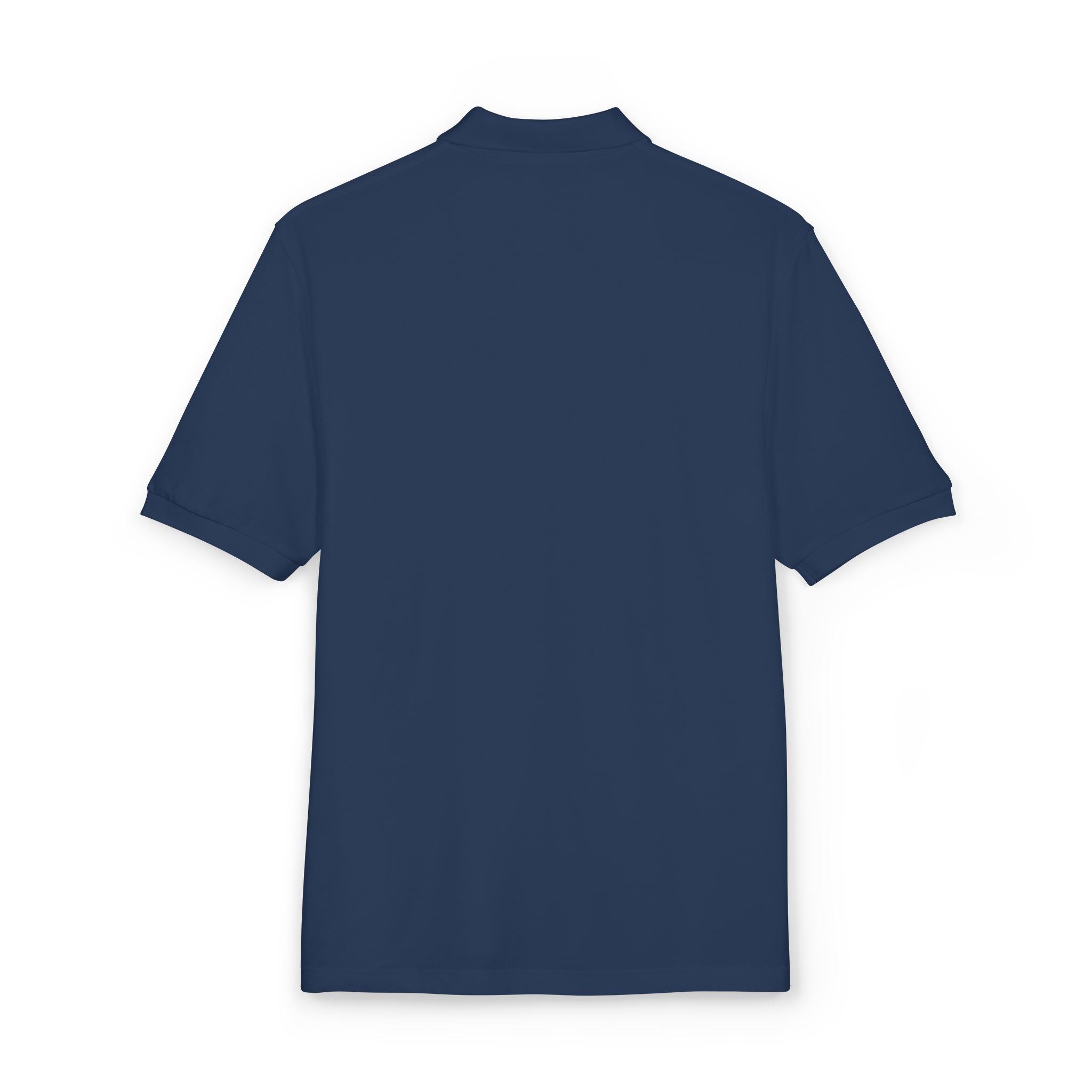 Florida Floral Map Embroidered Polo Shirt