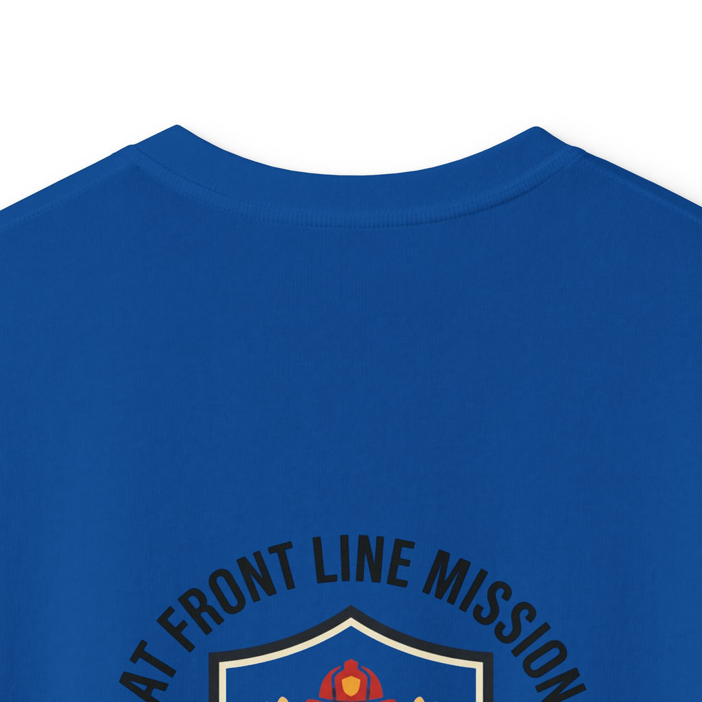 At Front Line Mission Kids T‑Shirt — First Responders Tribute Tee