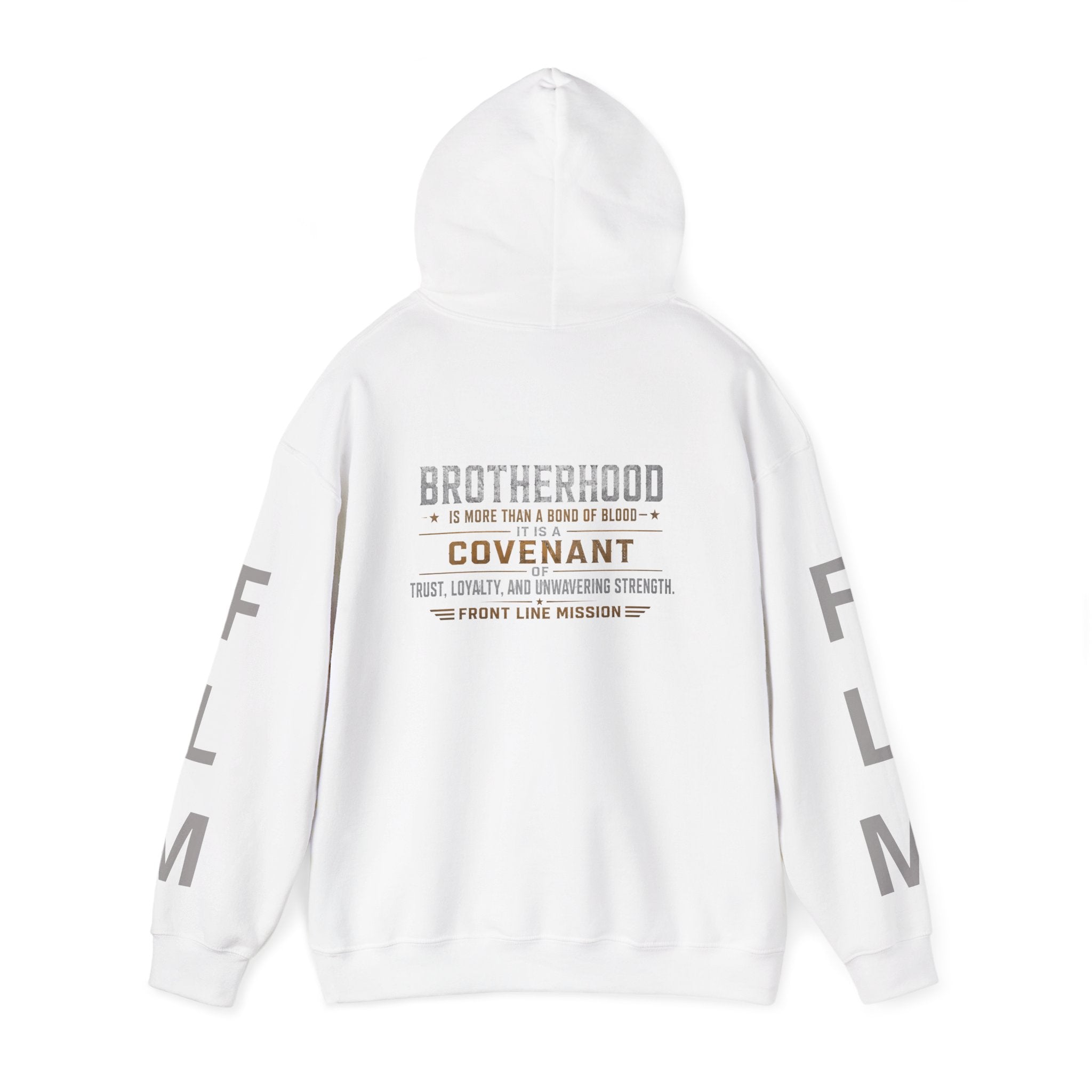 Front Line Mission Brotherhood Hoodie — Covenant Veteran Support Pullover