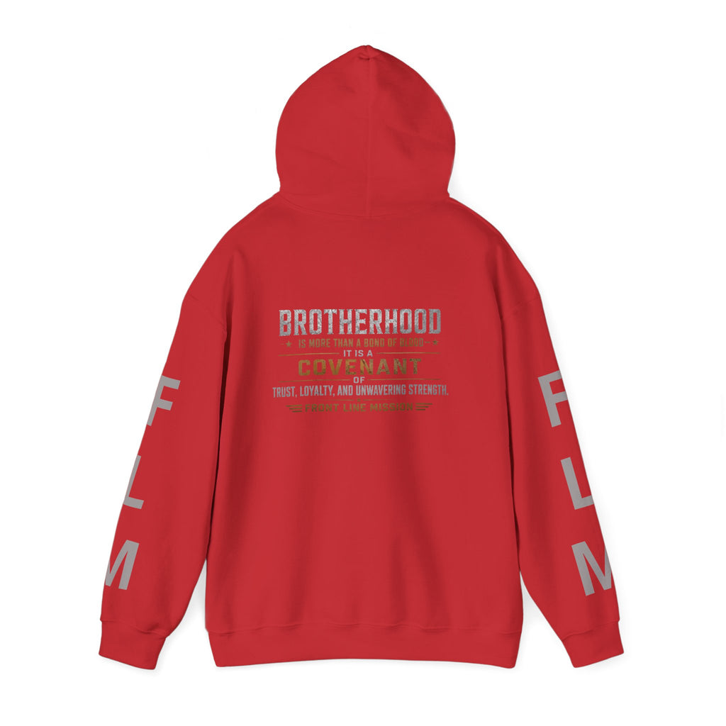 Front Line Mission Brotherhood Hoodie — Covenant Veteran Support Pullover