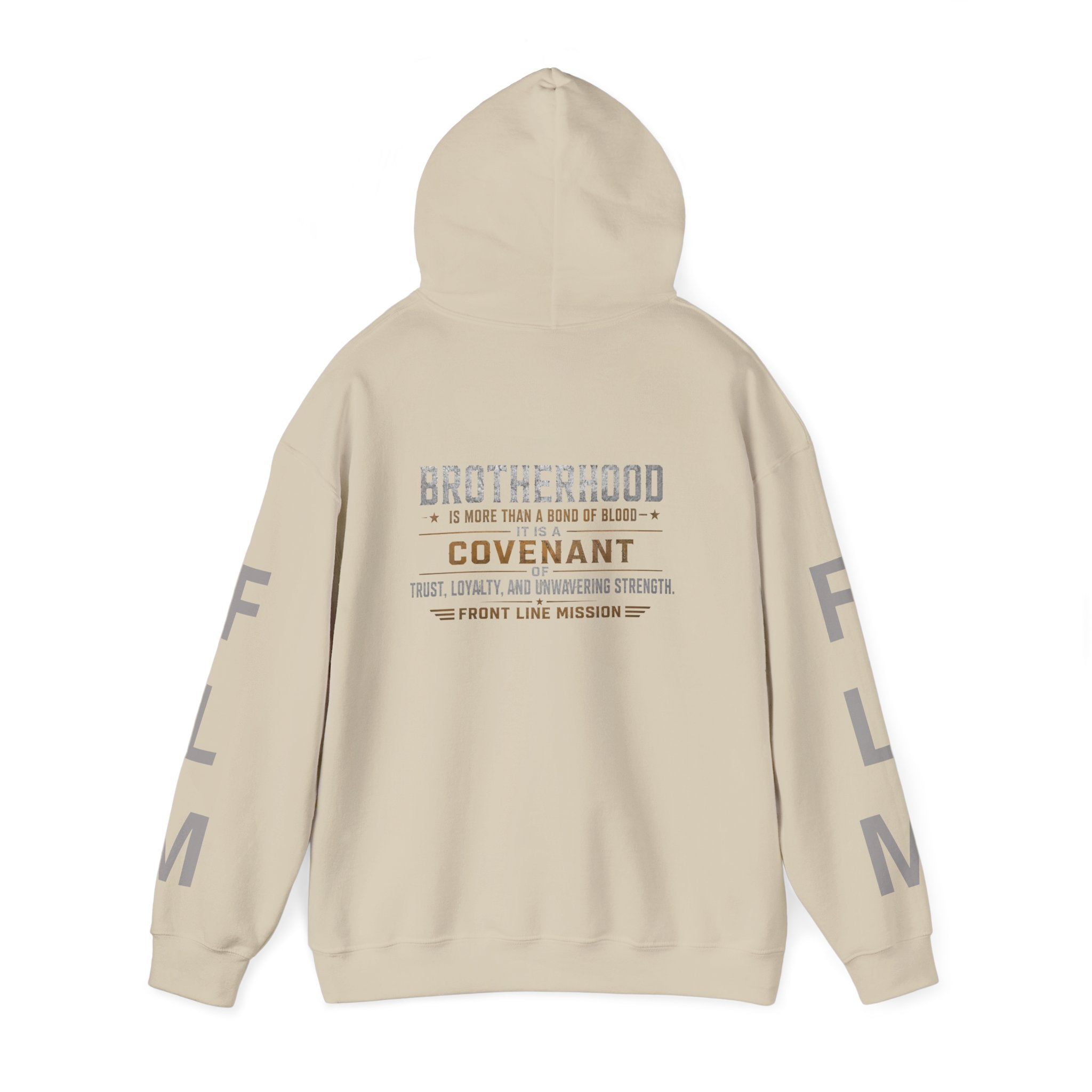 Front Line Mission Brotherhood Hoodie — Covenant Veteran Support Pullover