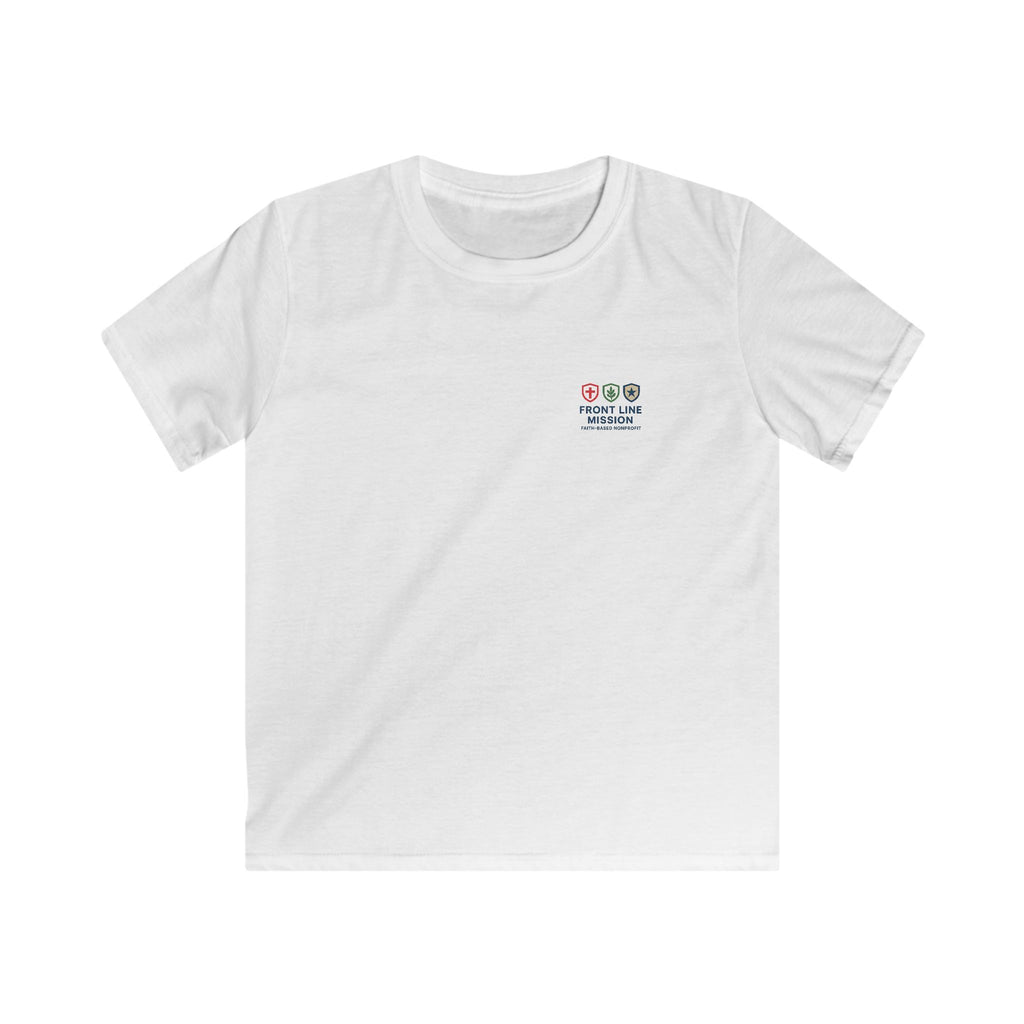 At Front Line Mission Kids T‑Shirt — First Responders Tribute Tee