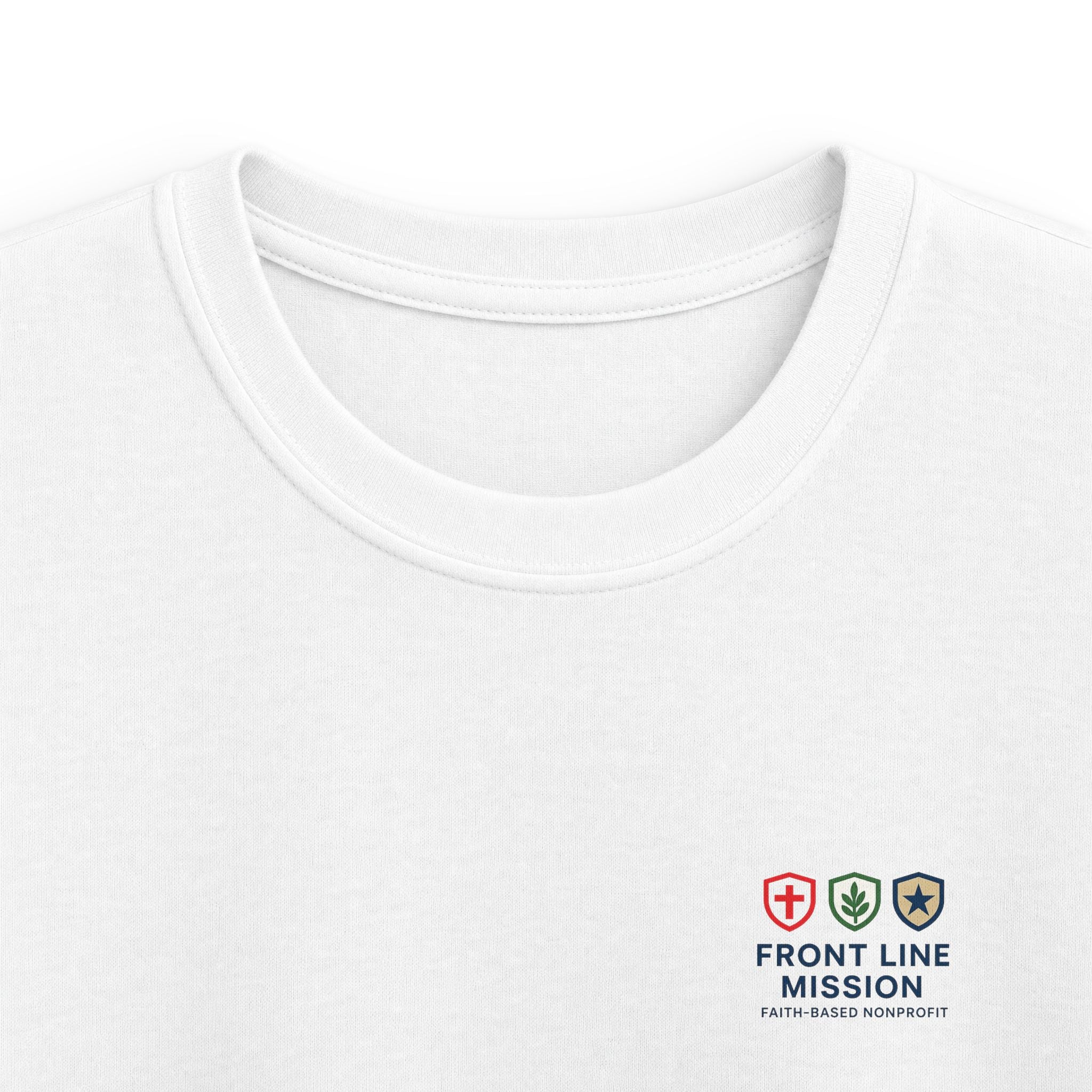 At Front Line Mission Kids T‑Shirt — First Responders Tribute Tee