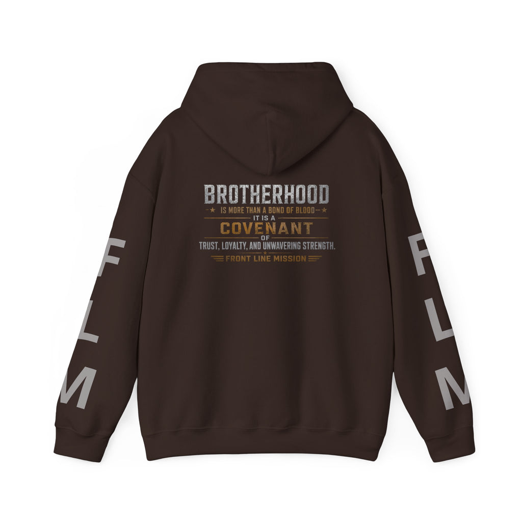 Front Line Mission Brotherhood Hoodie — Covenant Veteran Support Pullover
