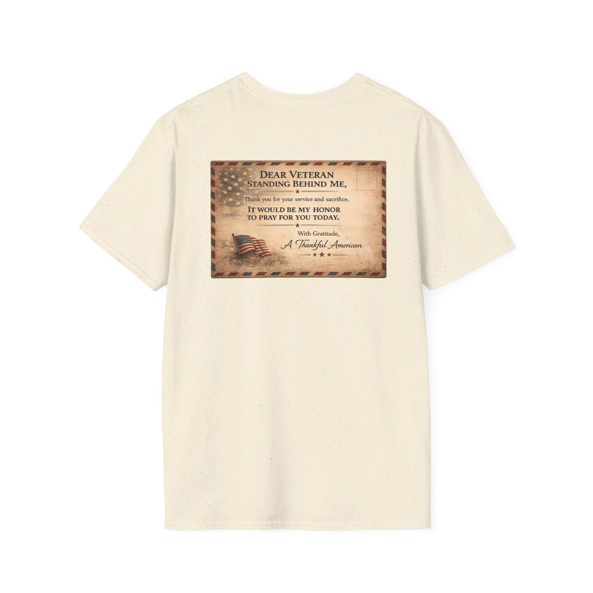 Front Line Mission Logo T‑Shirt — Minimal Small Chest Graphic