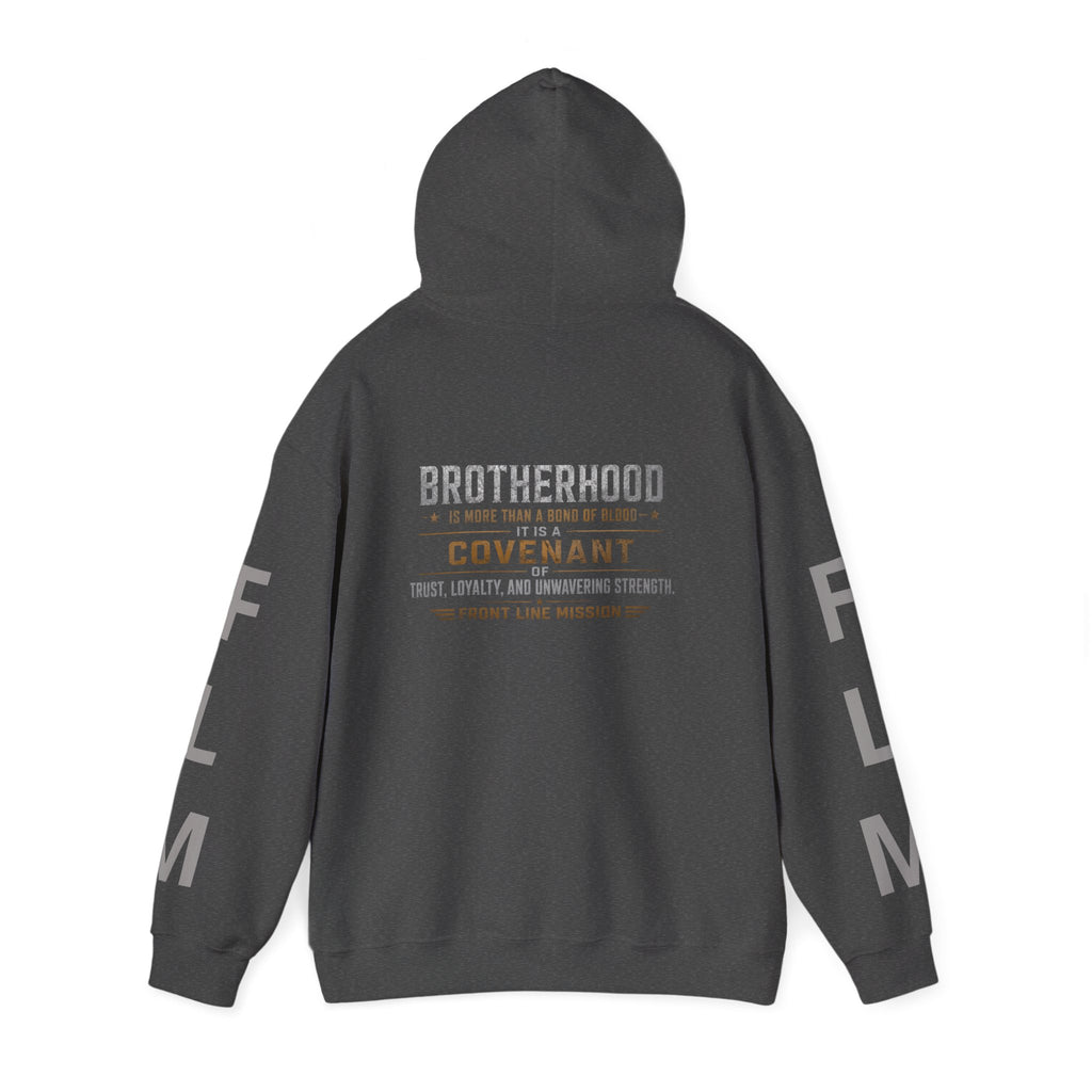 Front Line Mission Brotherhood Hoodie — Covenant Veteran Support Pullover