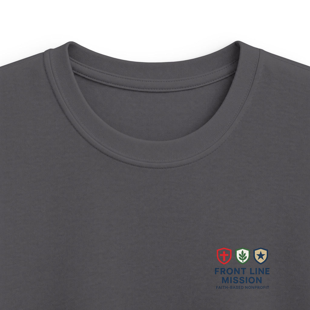 At Front Line Mission Kids T‑Shirt — First Responders Tribute Tee