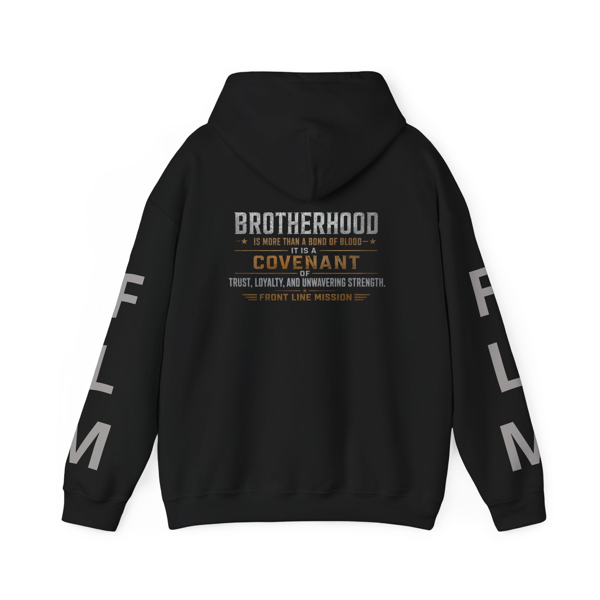Front Line Mission Brotherhood Hoodie — Covenant Veteran Support Pullover