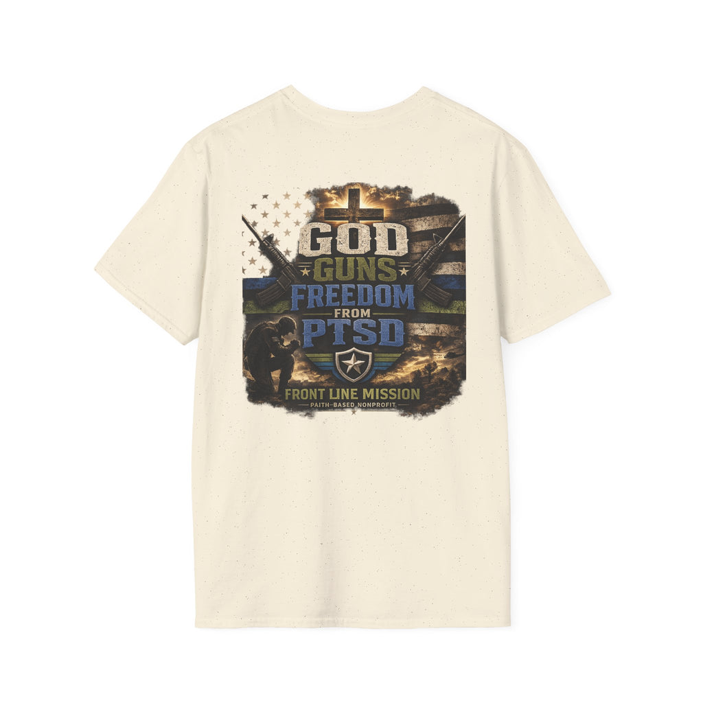 Florida Front Line Mission Tee — Small Chest Logo Volunteer/Charity T-Shirt