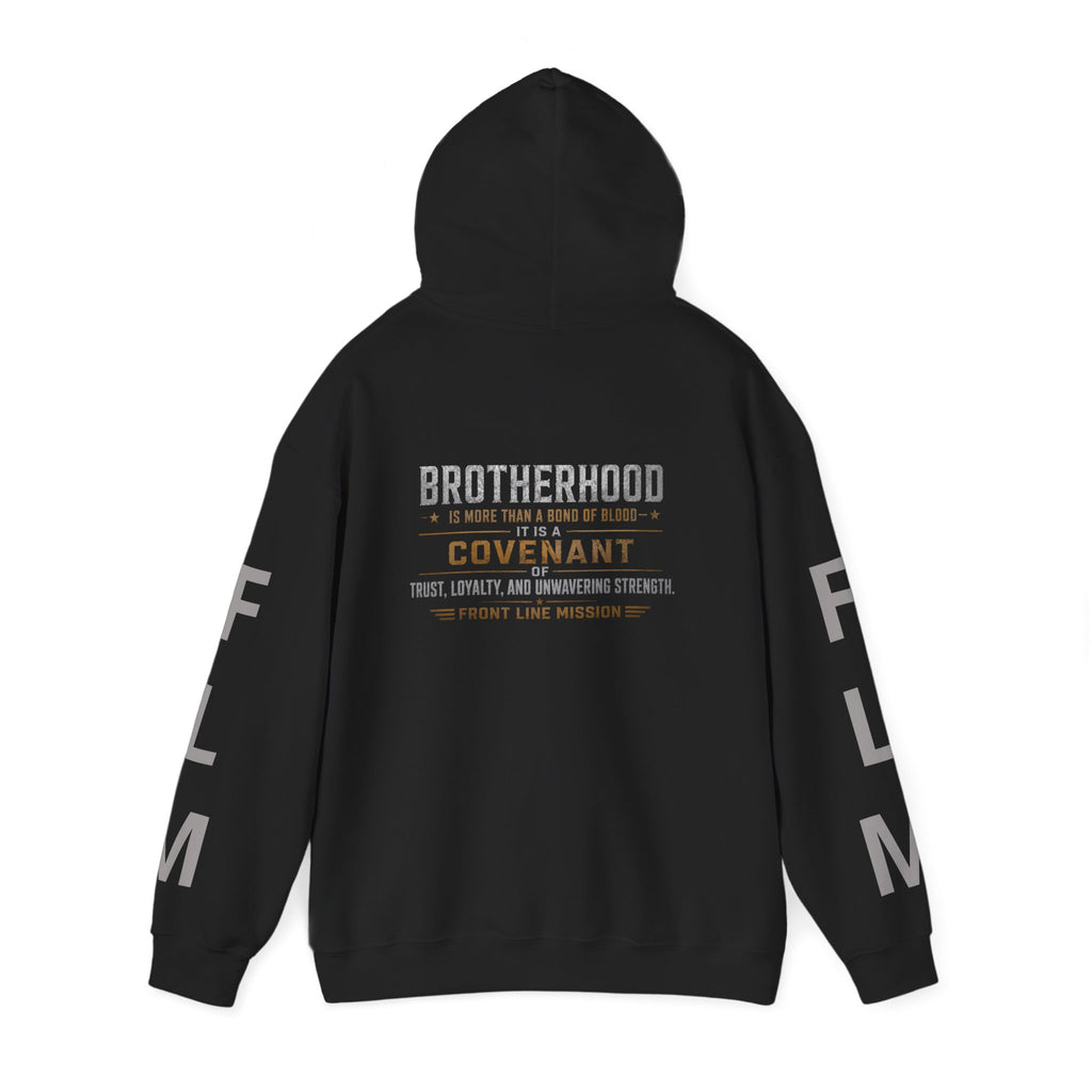 Front Line Mission Brotherhood Hoodie — Covenant Veteran Support Pullover