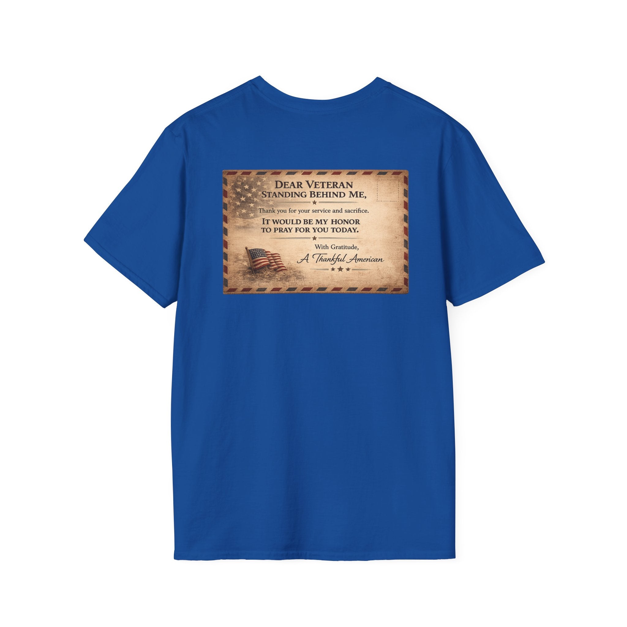 Front Line Mission Logo T‑Shirt — Minimal Small Chest Graphic