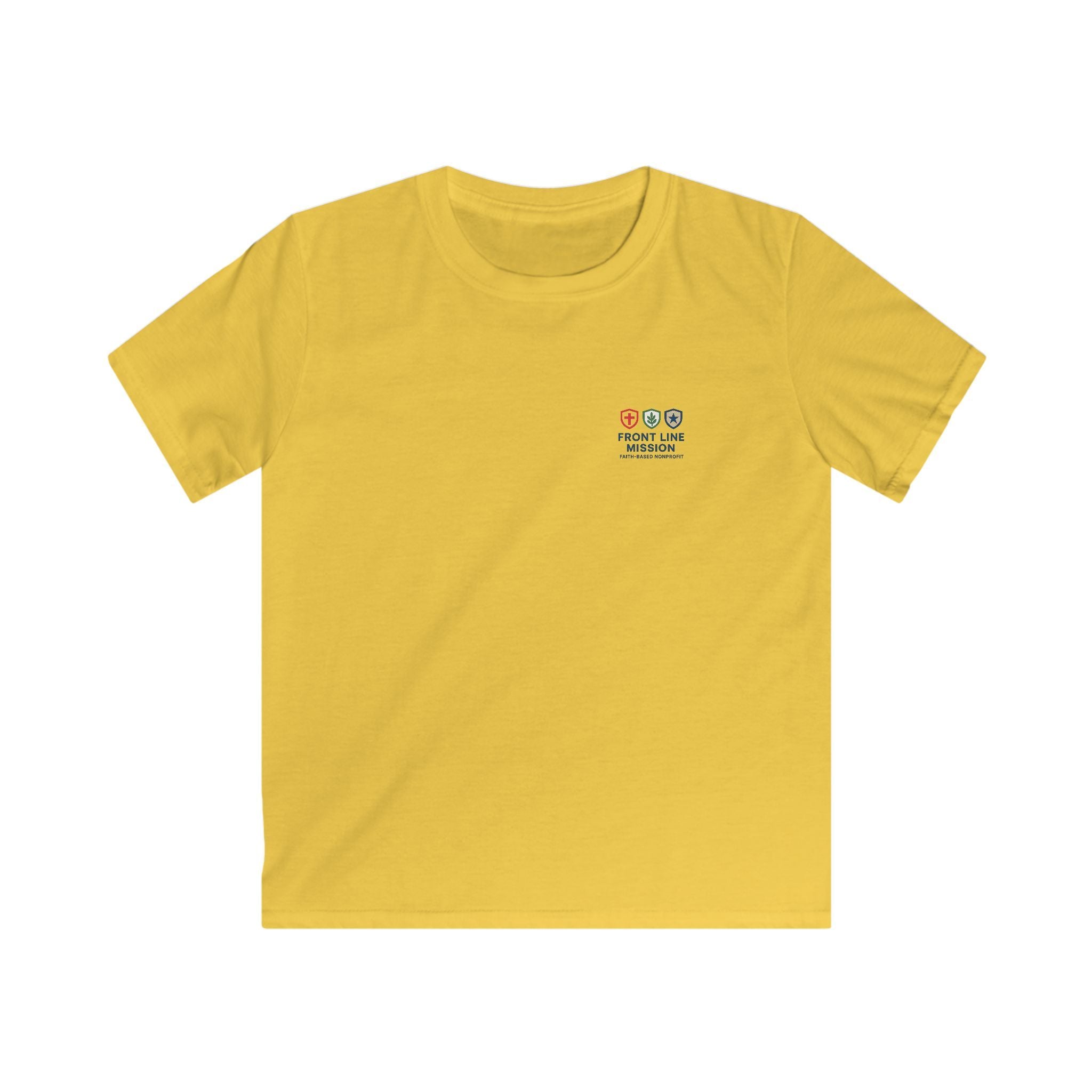 At Front Line Mission Kids T‑Shirt — First Responders Tribute Tee