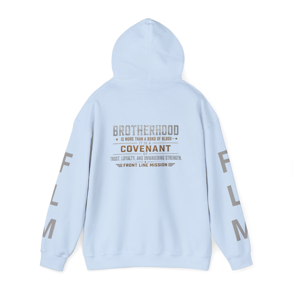 Front Line Mission Brotherhood Hoodie — Covenant Veteran Support Pullover