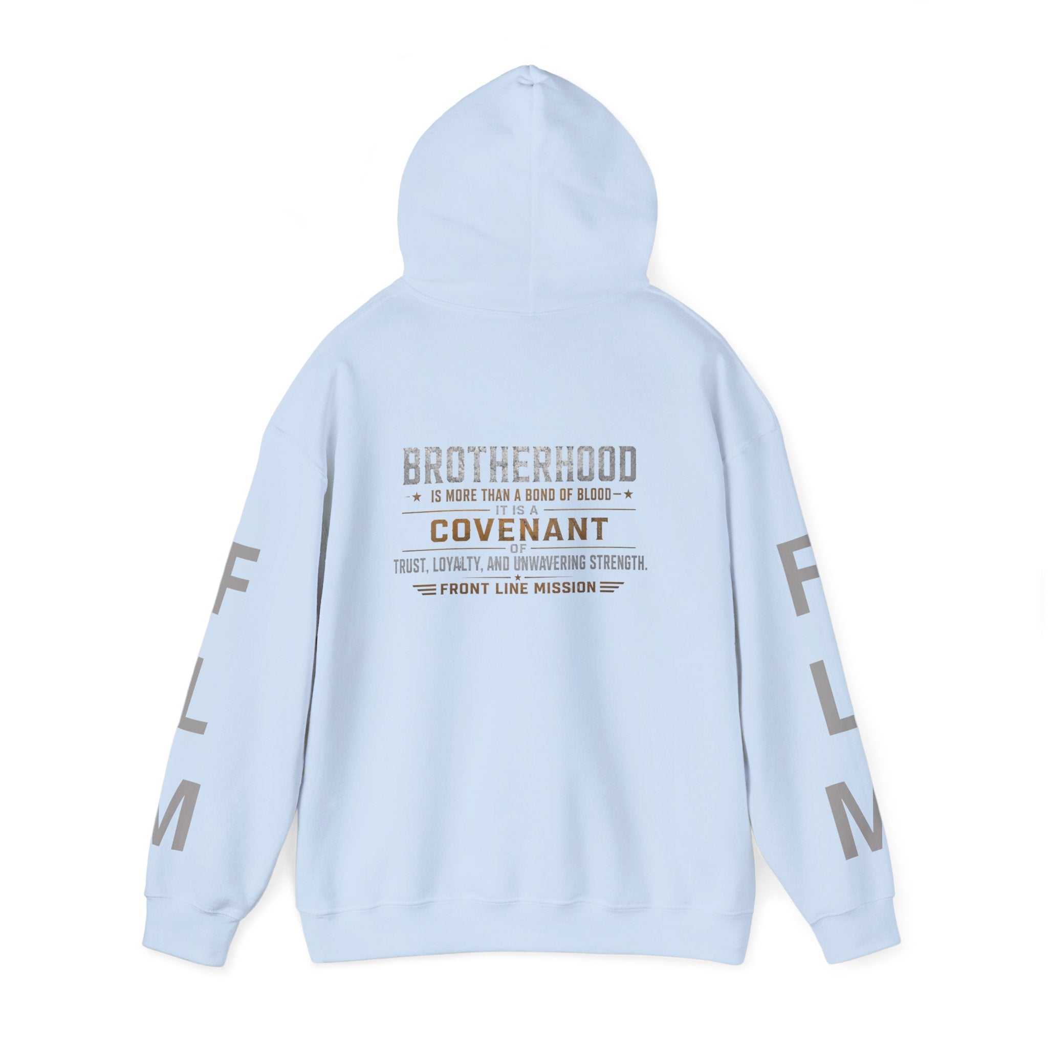 Front Line Mission Brotherhood Hoodie — Covenant Veteran Support Pullover