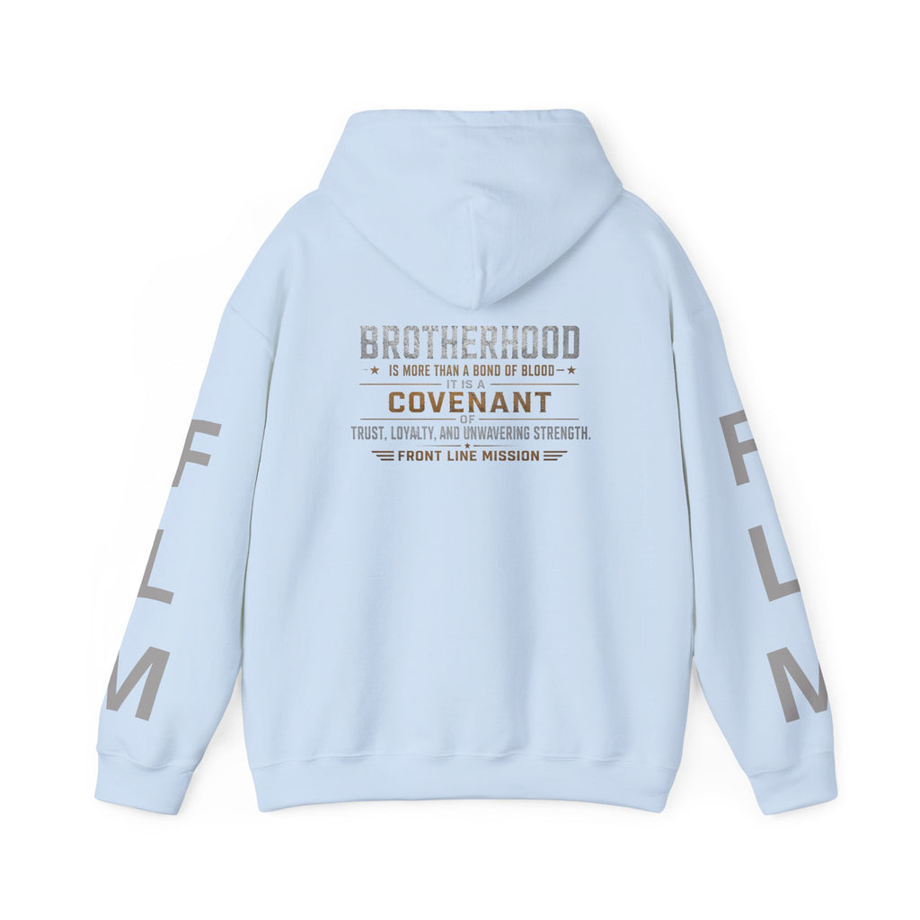 Front Line Mission Brotherhood Hoodie — Covenant Veteran Support Pullover