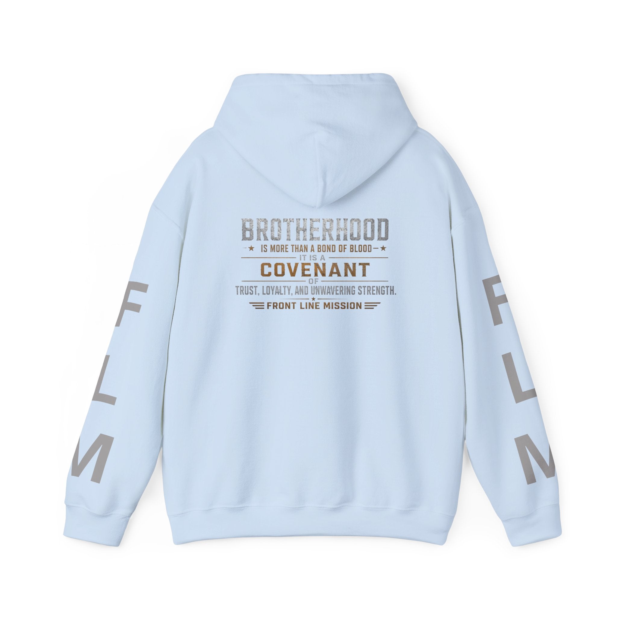Front Line Mission Brotherhood Hoodie — Covenant Veteran Support Pullover