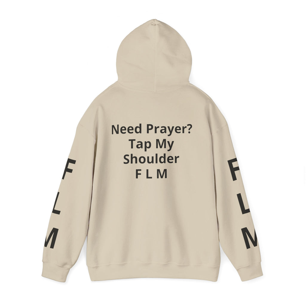 Front Line Mission Florida Hoodie — 'Need. Pray. Tap My Shoulder' Relief Support Hoodie